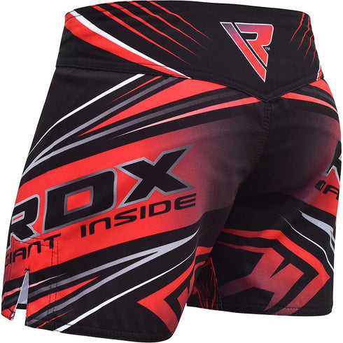 RDX R8 RED MMA SHORTS-7